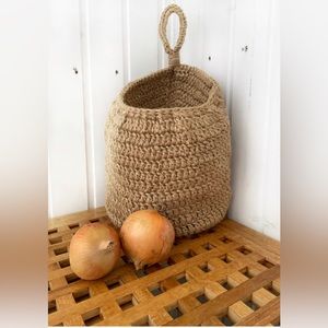 Jute Hanging Fruit And Vegetable Basket